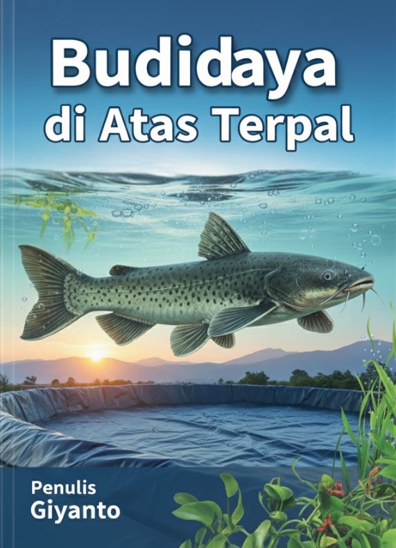 Ilustrasi kolam ikan